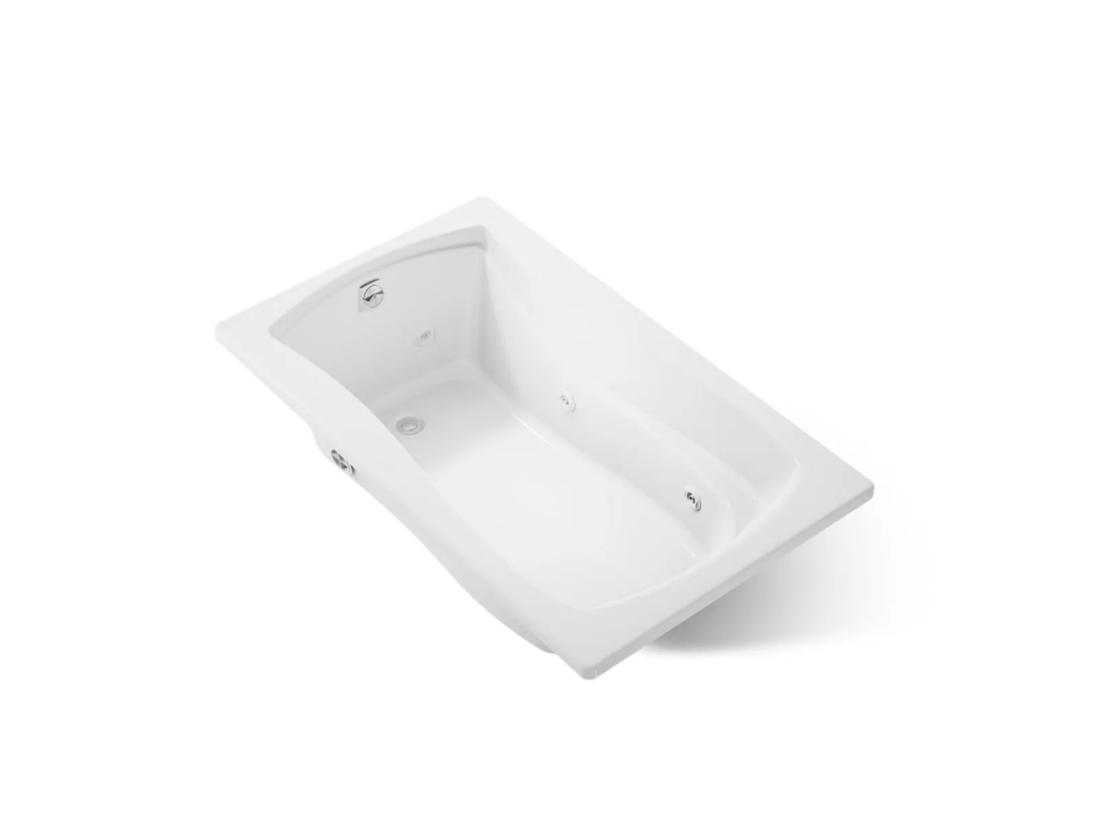 60" x 36" drop-in heated whirlpool bath^Kohler Online