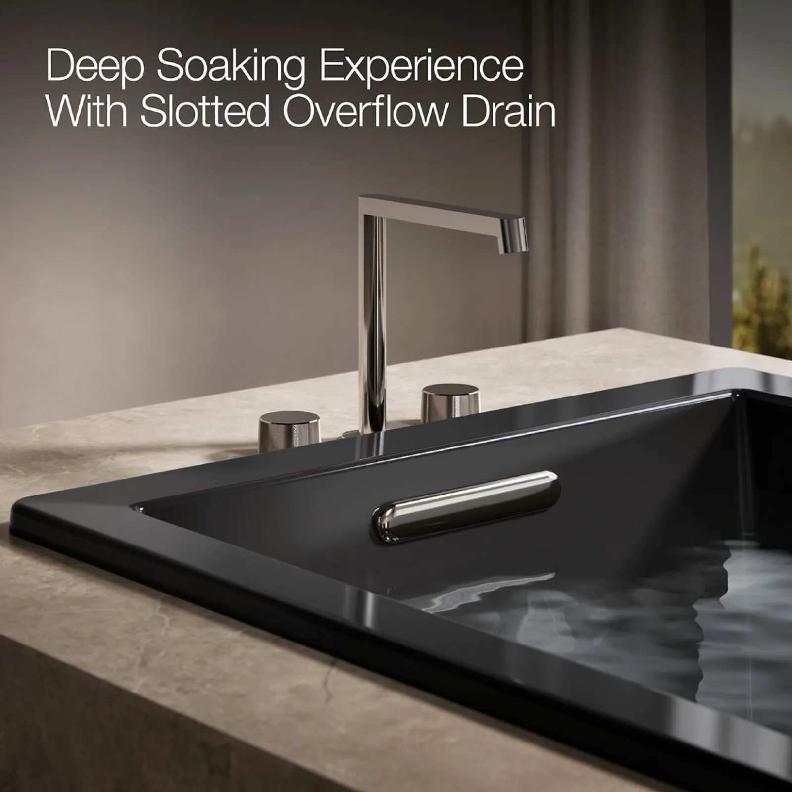 60" x 36" drop-in heated whirlpool bath^Kohler Online