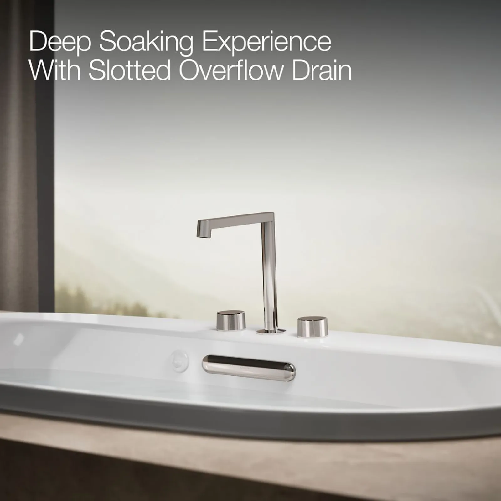 66" x 36" drop-in heated whirlpool bath^Kohler New
