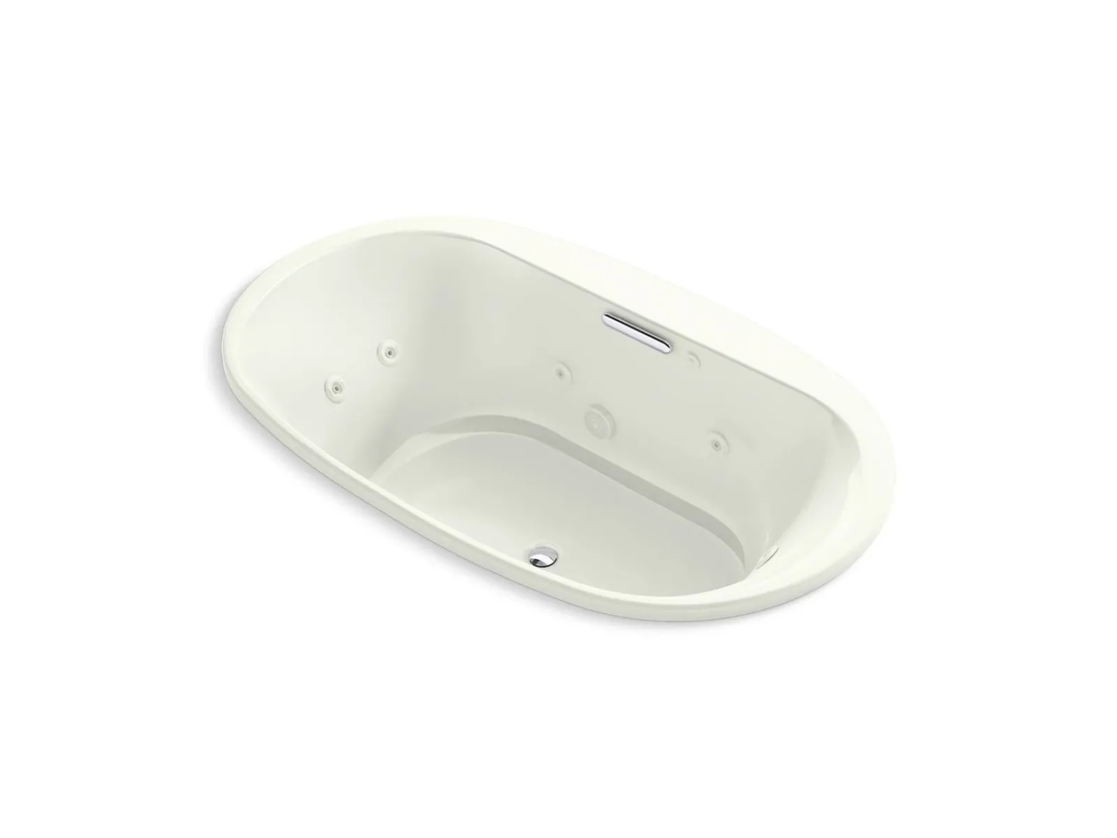 72" x 42" drop-in heated whirlpool bath^Kohler New