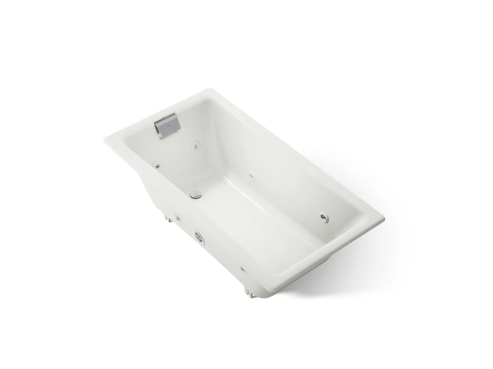 60" x 32" drop-in/undermount whirlpool bath^Kohler Hot