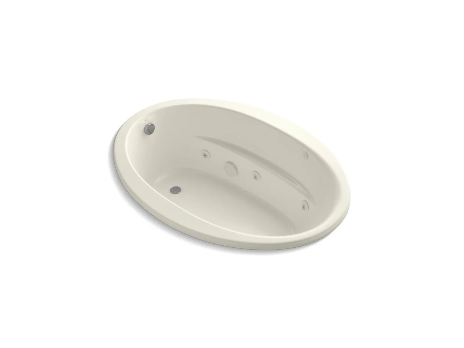 60" x 42" drop-in whirlpool bath^Kohler New