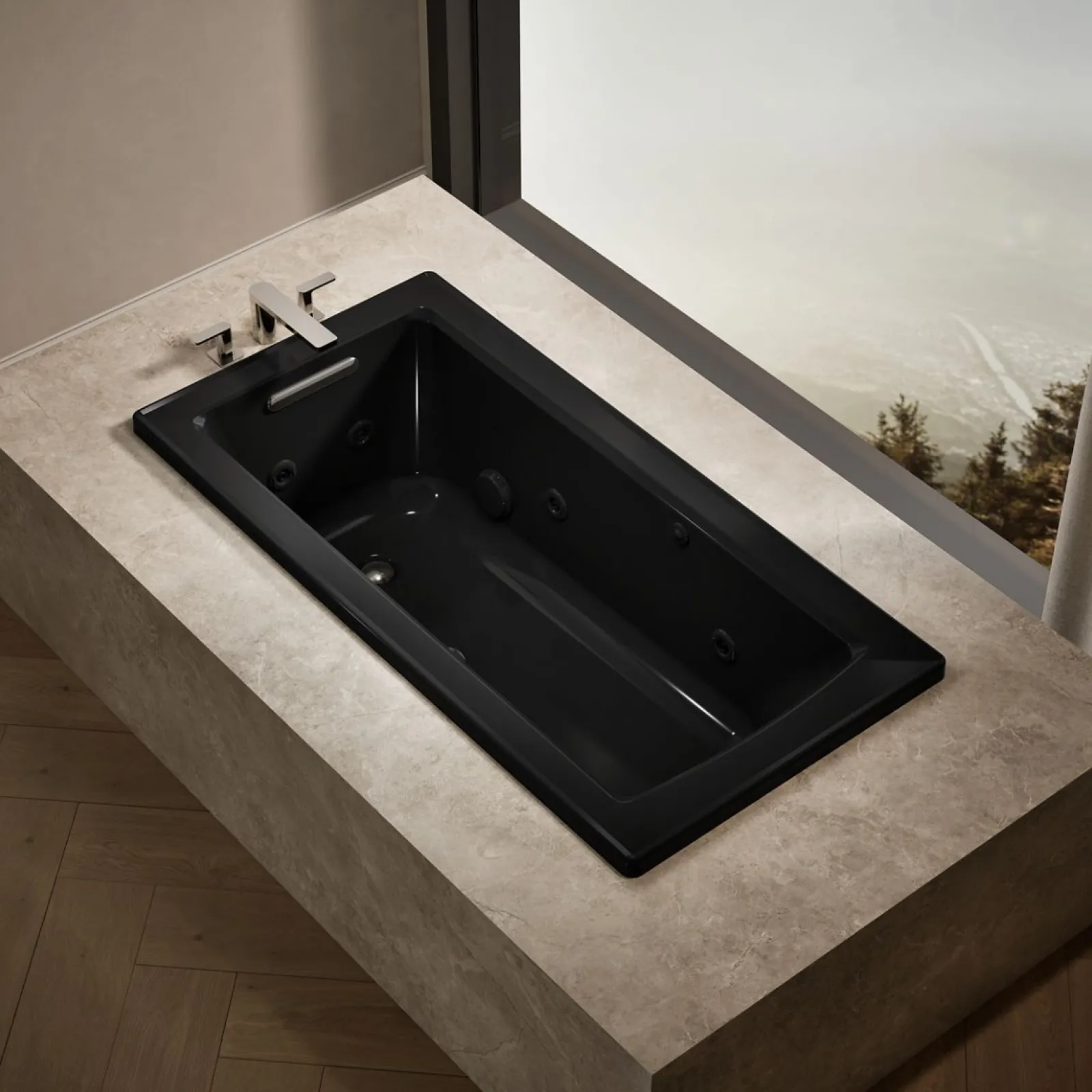 60" x 30" drop-in whirlpool bath with Bask® heated surface^Kohler Sale