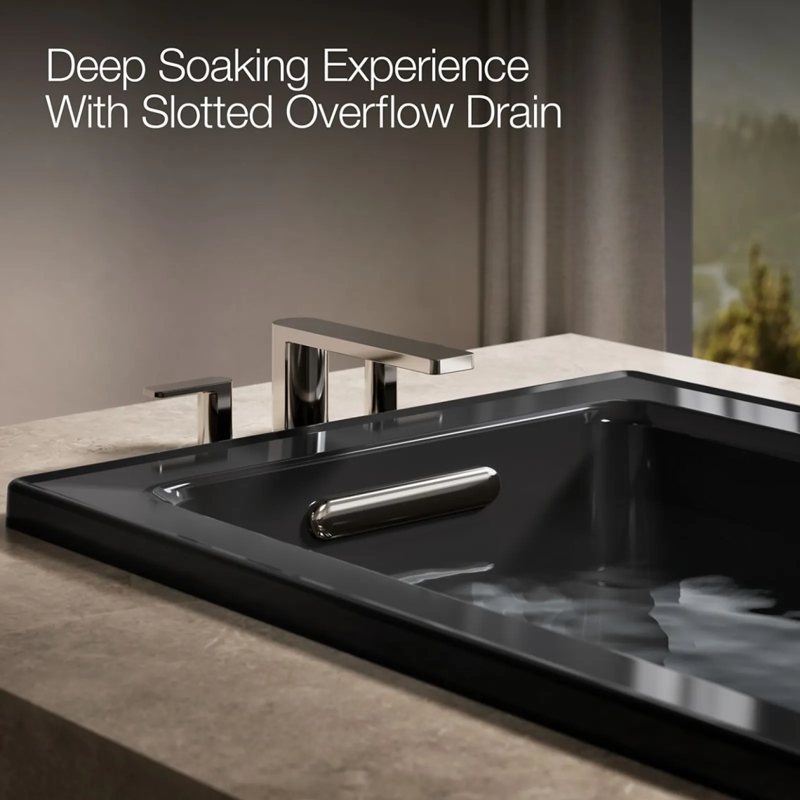 60" x 30" drop-in whirlpool bath with Bask® heated surface^Kohler Sale