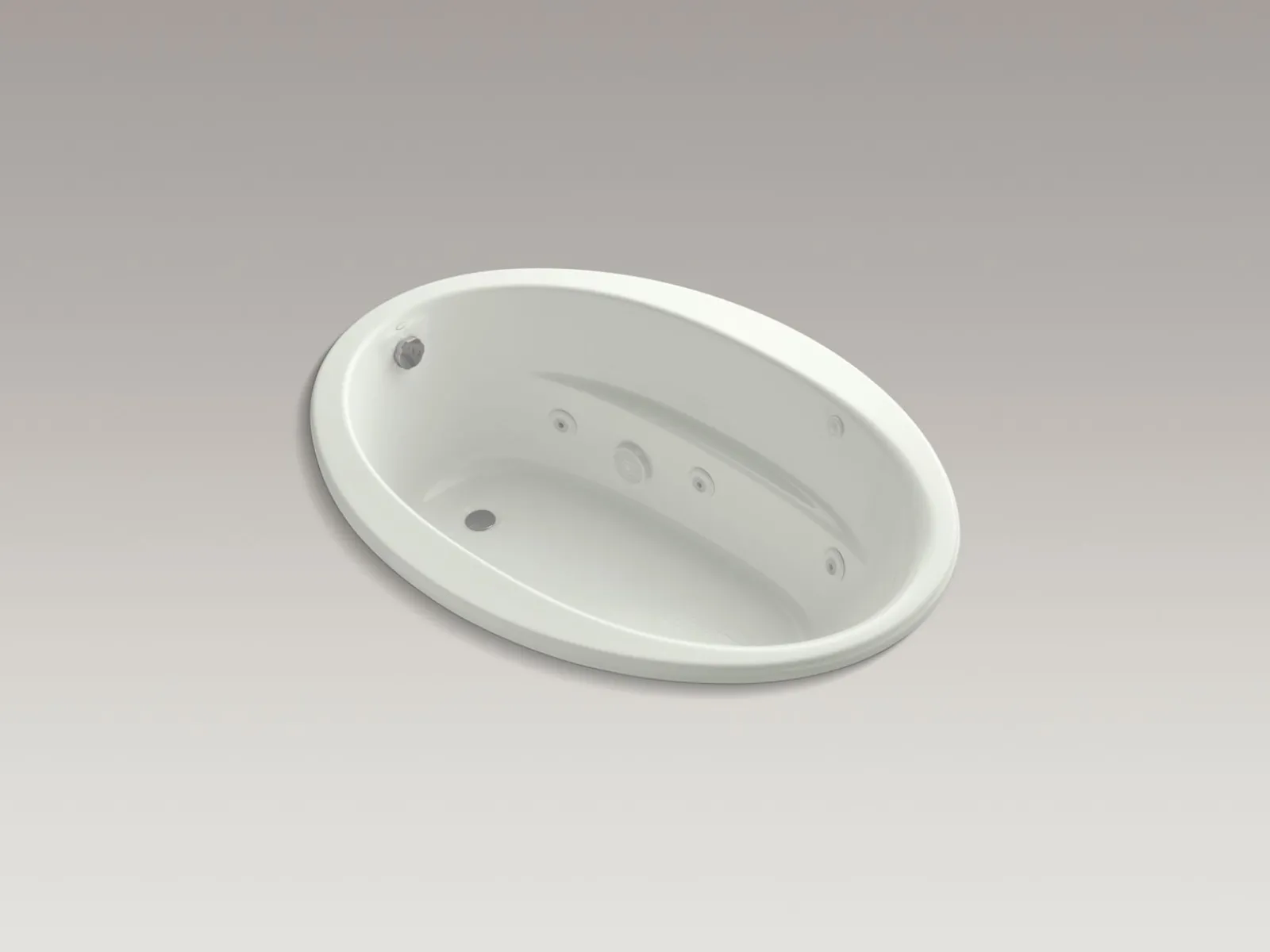 60" x 42" drop-in whirlpool bath with Bask® heated surface^Kohler Discount