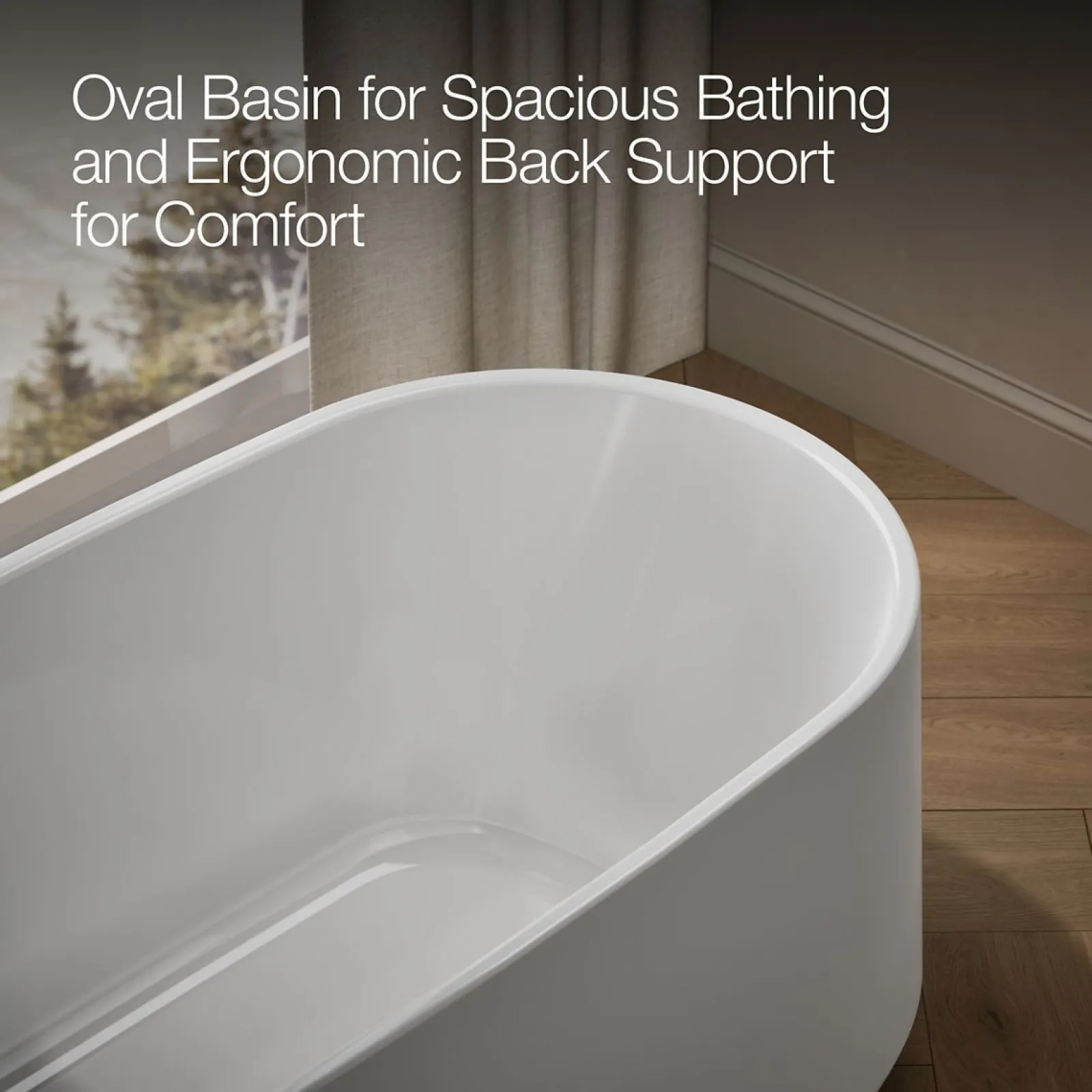 60" x 29" freestanding bath^Kohler Online