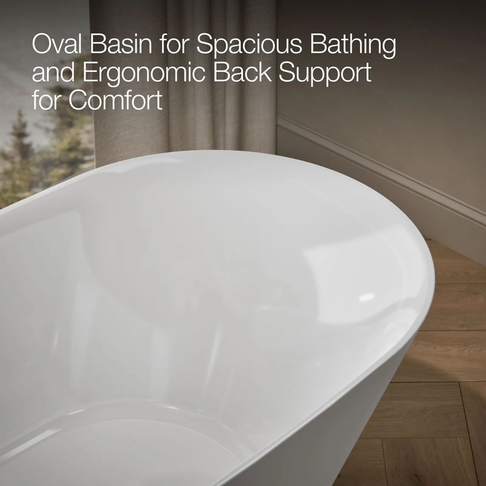 66" x 35" freestanding bath^Kohler Best