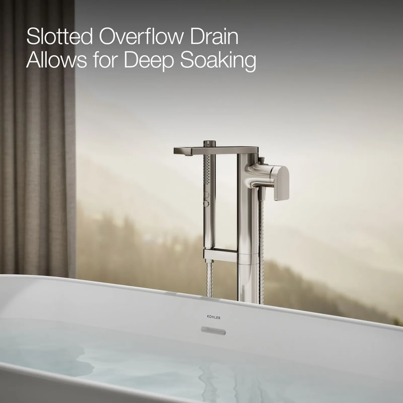 60" x 29" freestanding bath^Kohler Online