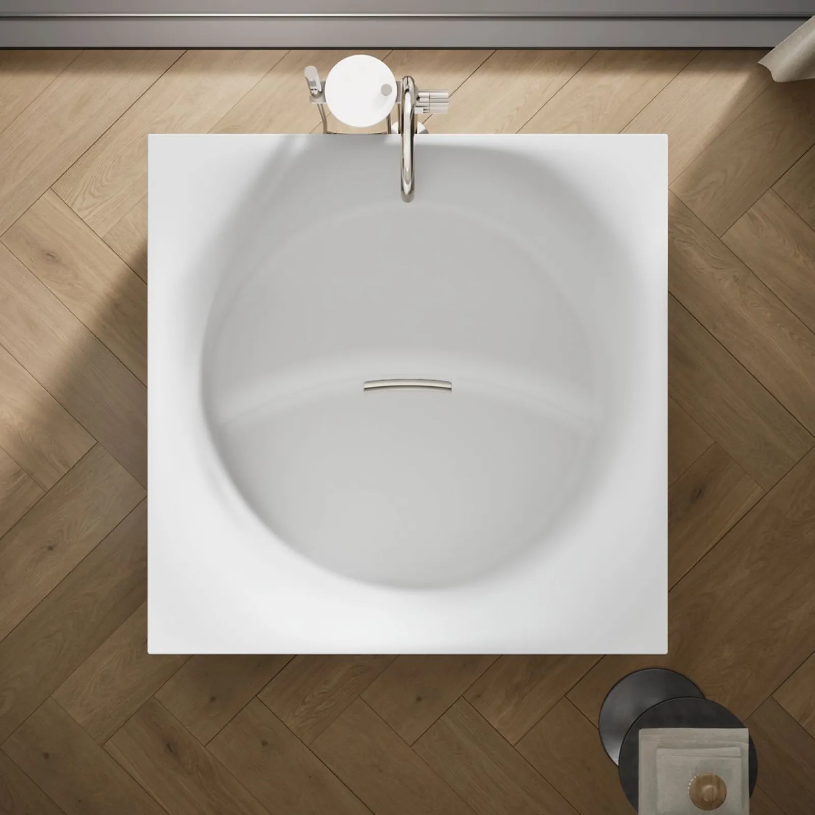 46" x 46" freestanding bath^Kohler New