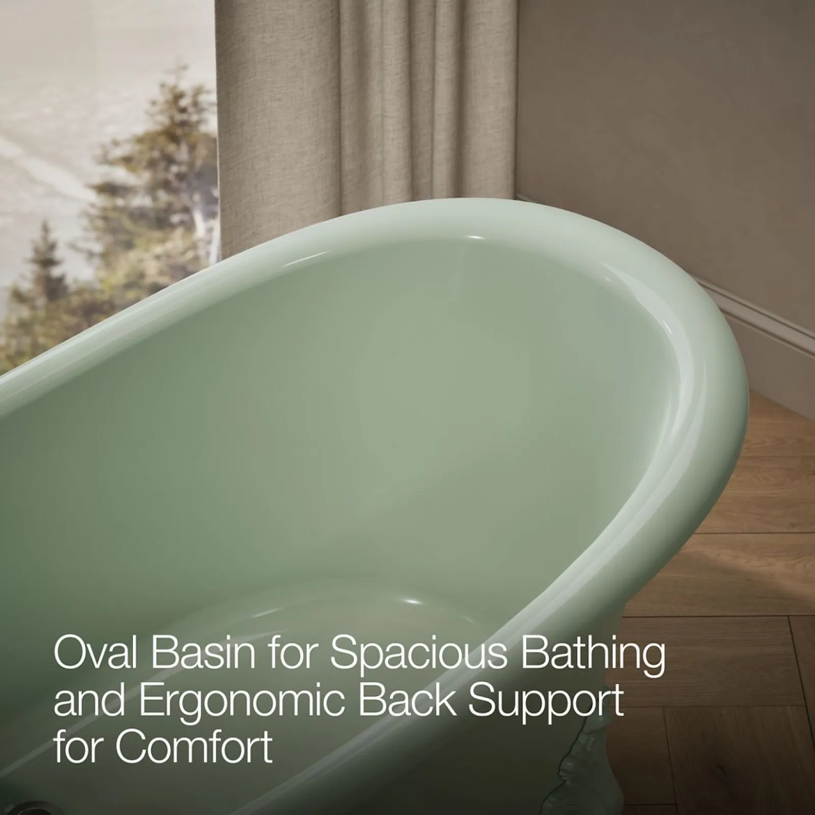 66-1/8" x 32-1/2" freestanding bath^Kohler Discount