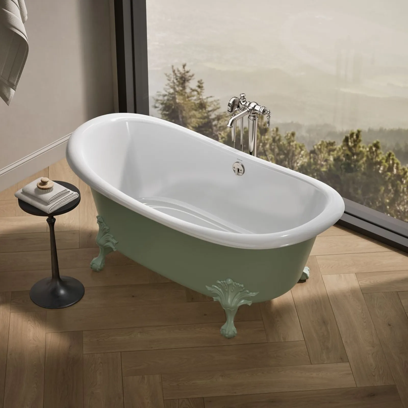 66-1/8" x 32-1/2" freestanding bath^Kohler Discount