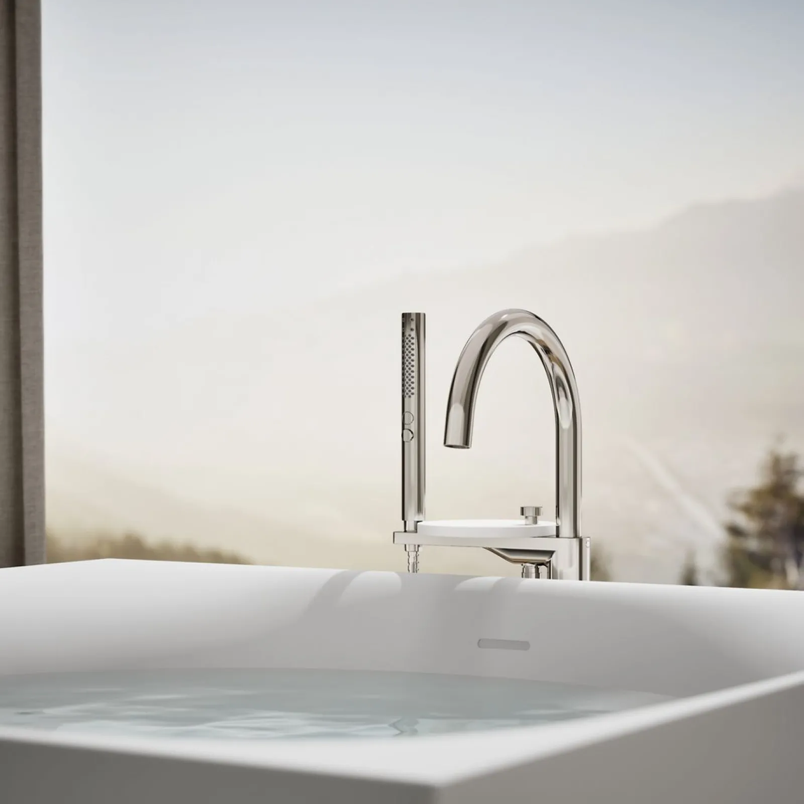 46" x 46" freestanding bath^Kohler New
