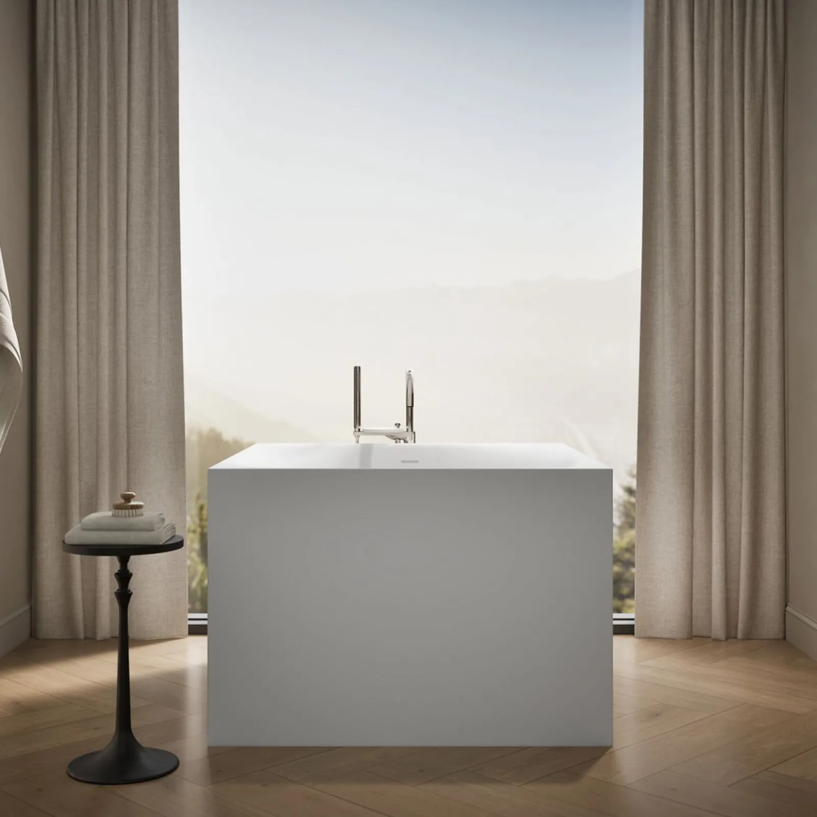 46" x 46" freestanding bath^Kohler New