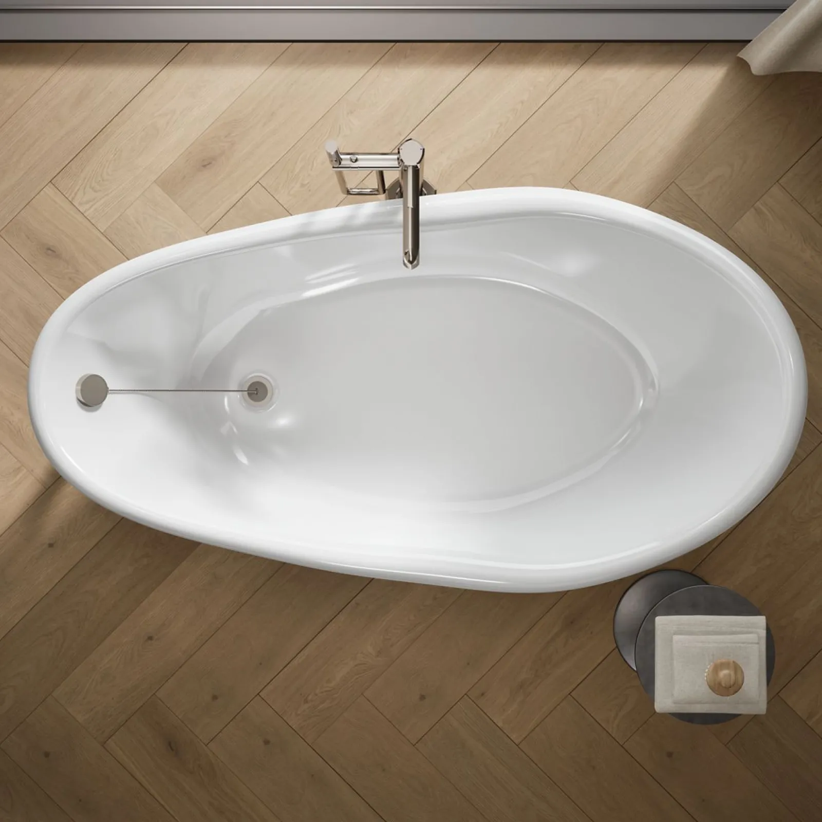 72" x 37-1/2" freestanding bath^Kohler Hot