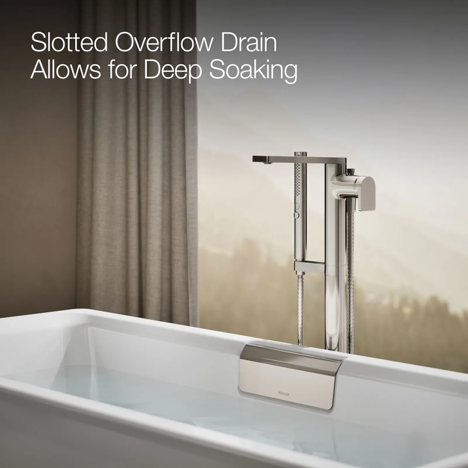 63" x 28-3/8" freestanding bath with base^Kohler Sale