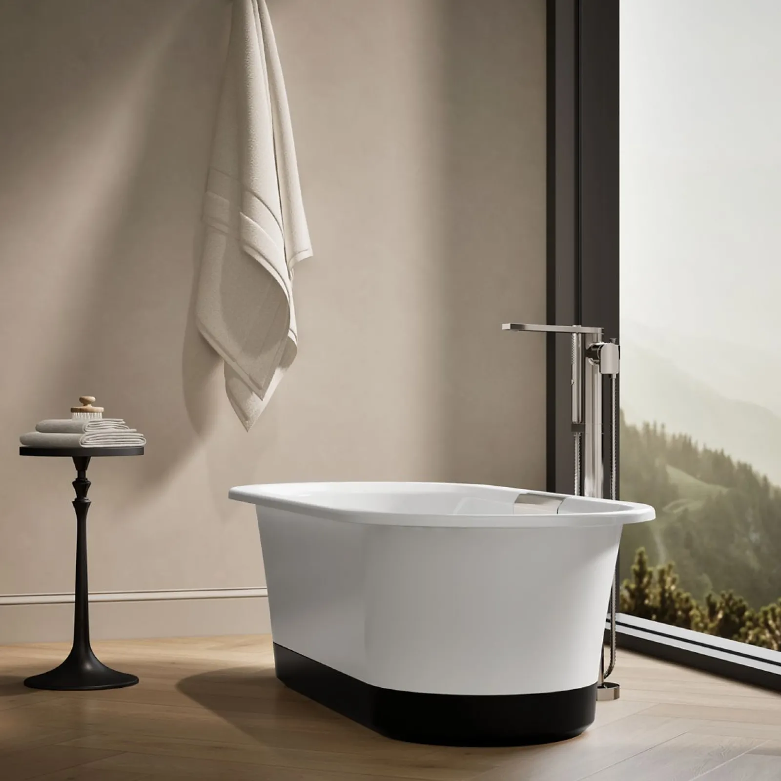 63" x 28-3/8" freestanding bath with base^Kohler New