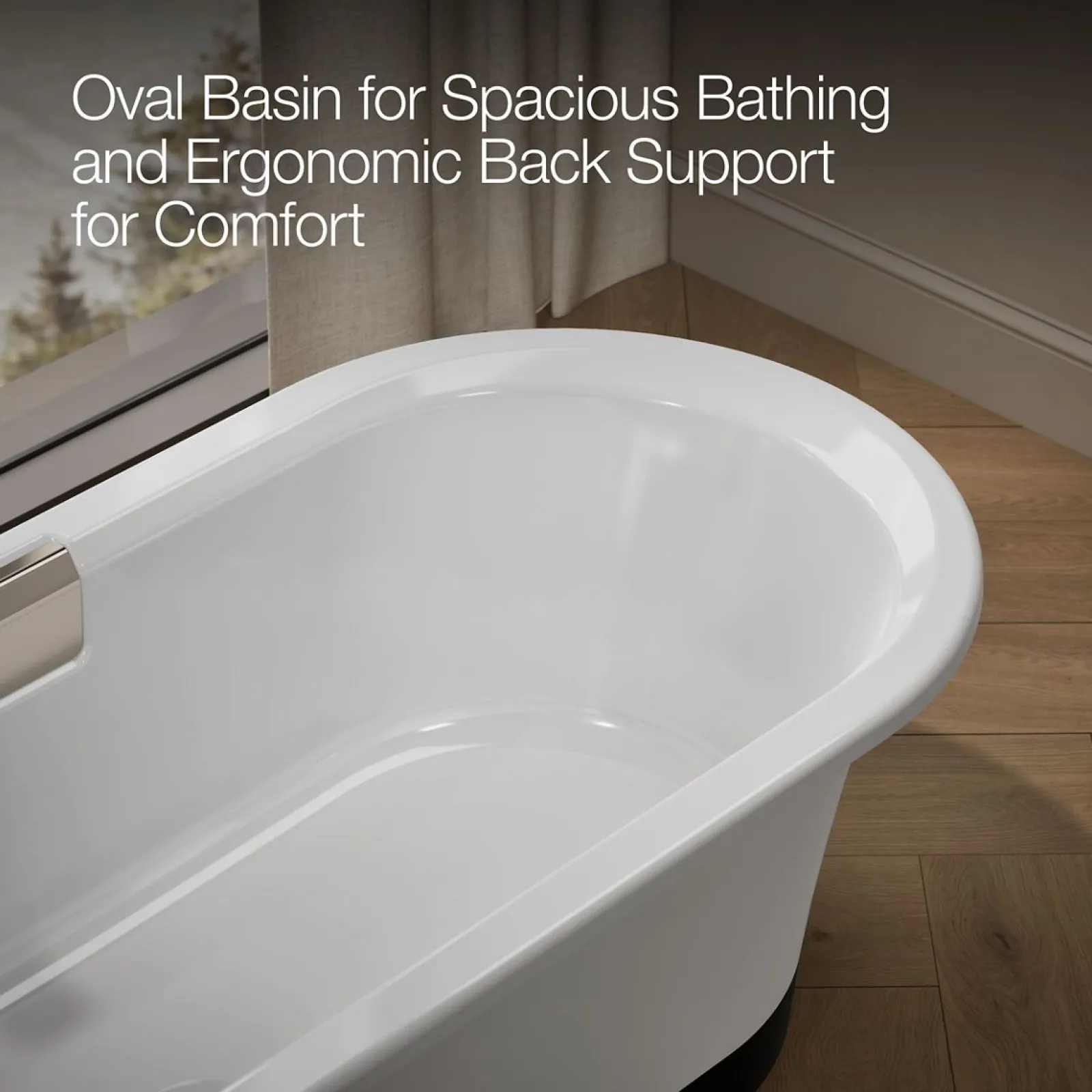 63" x 28-3/8" freestanding bath with base^Kohler New