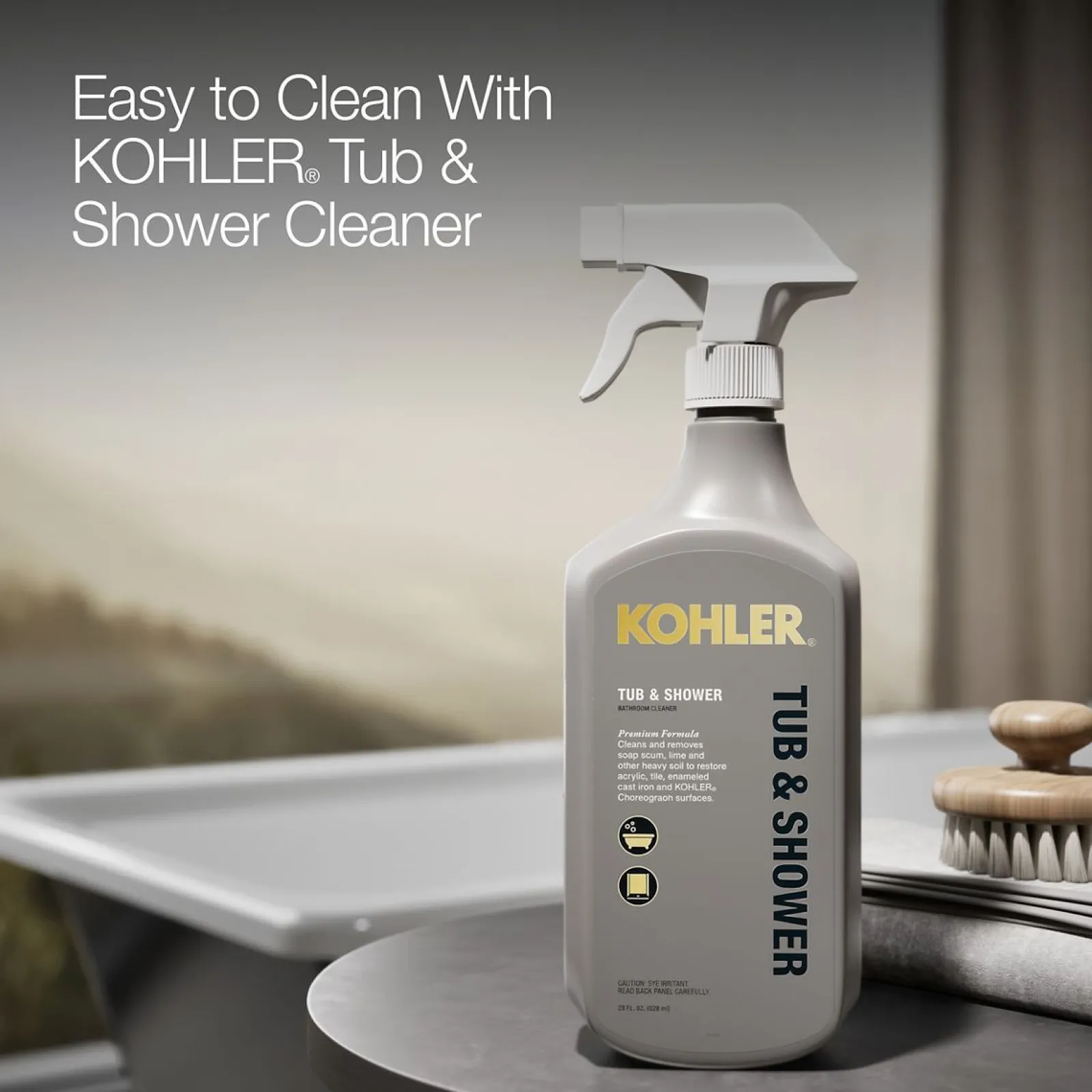 63" x 28-3/8" freestanding bath with base^Kohler
