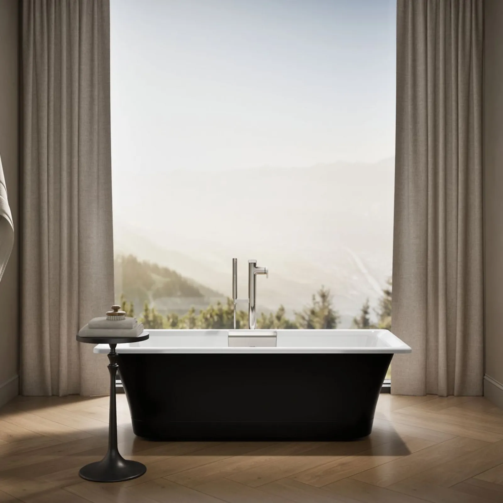 63" x 28-3/8" freestanding bath with base^Kohler