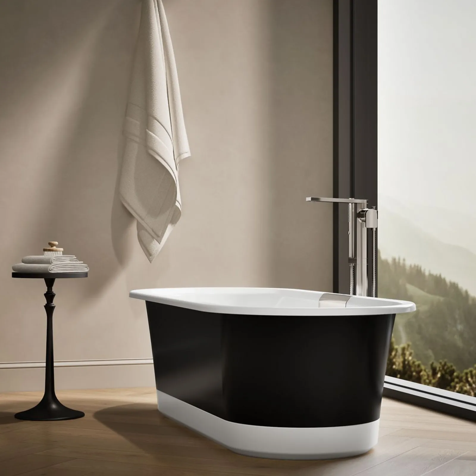 70-7/8" x 30-3/8" freestanding bath with base^Kohler