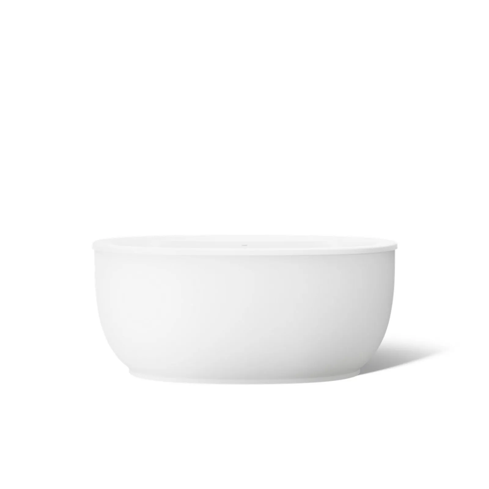 60" x 34" freestanding bath with Bask® heated surface and fluted shroud^Kohler Hot
