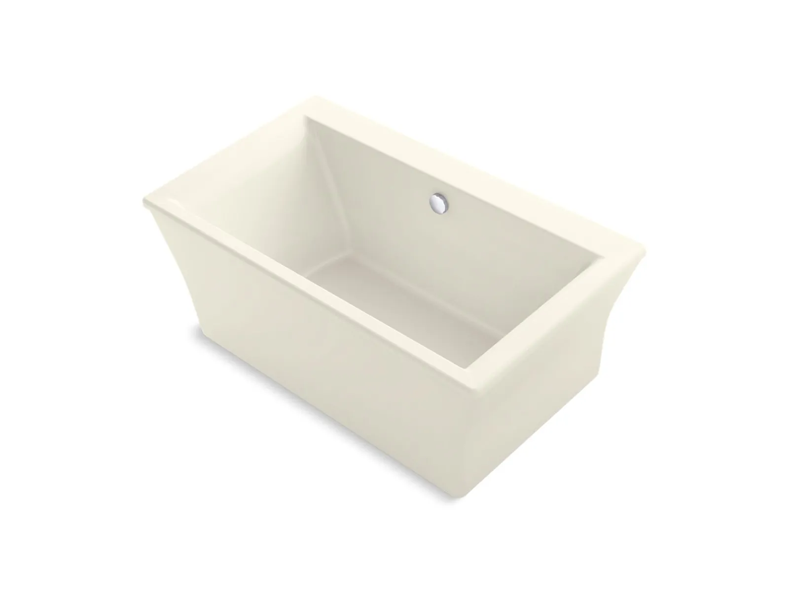 60-3/16" x 34-1/4" freestanding bath with fluted shroud^Kohler Discount