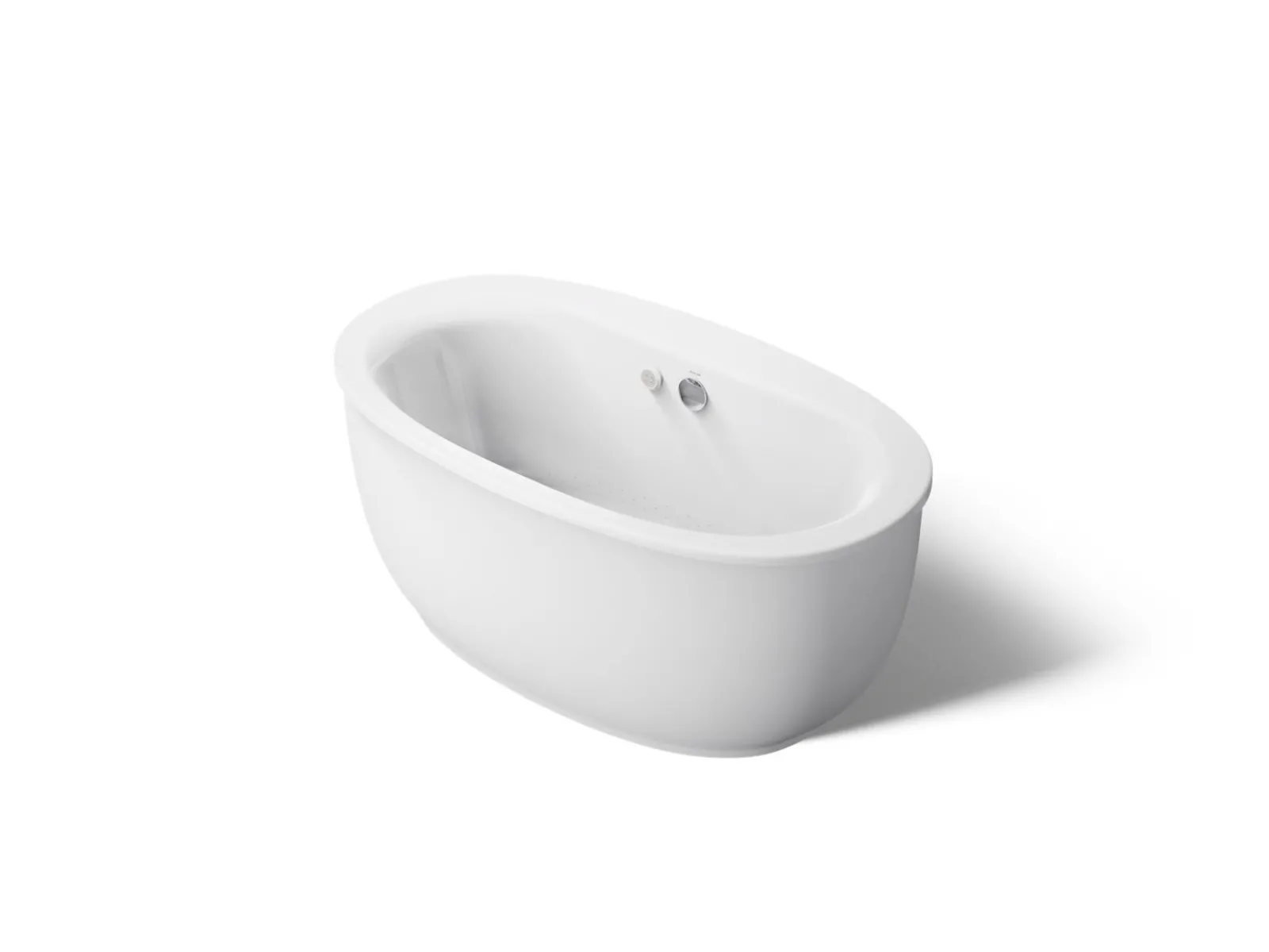 60-1/2" x 34-1/2" freestanding Heated BubbleMassage™ air bath with fluted shroud^Kohler Discount