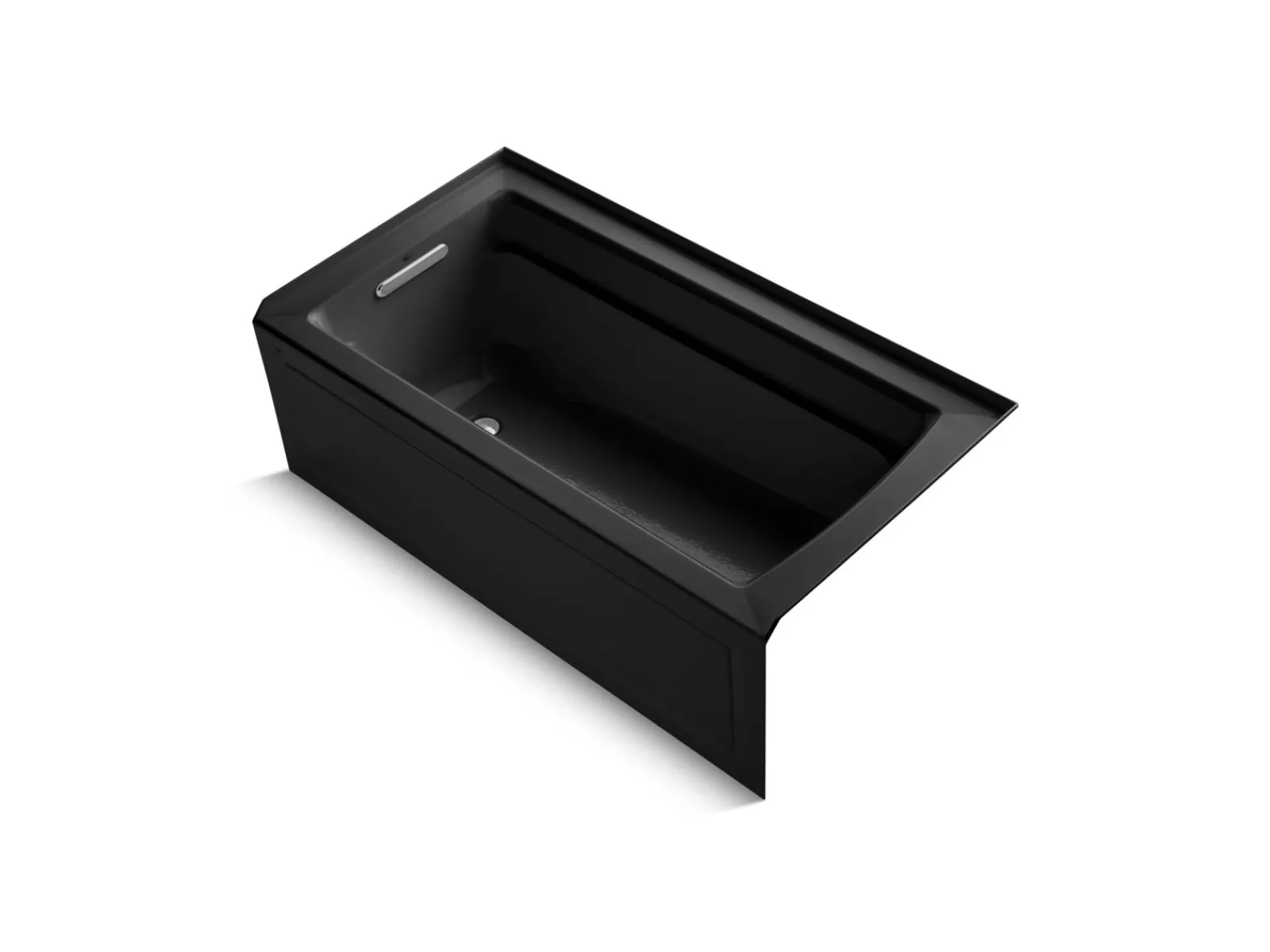 60" x 32" integral apron Heated BubbleMassage™ air bath with Bask® heated surface and left-hand drain^Kohler Discount