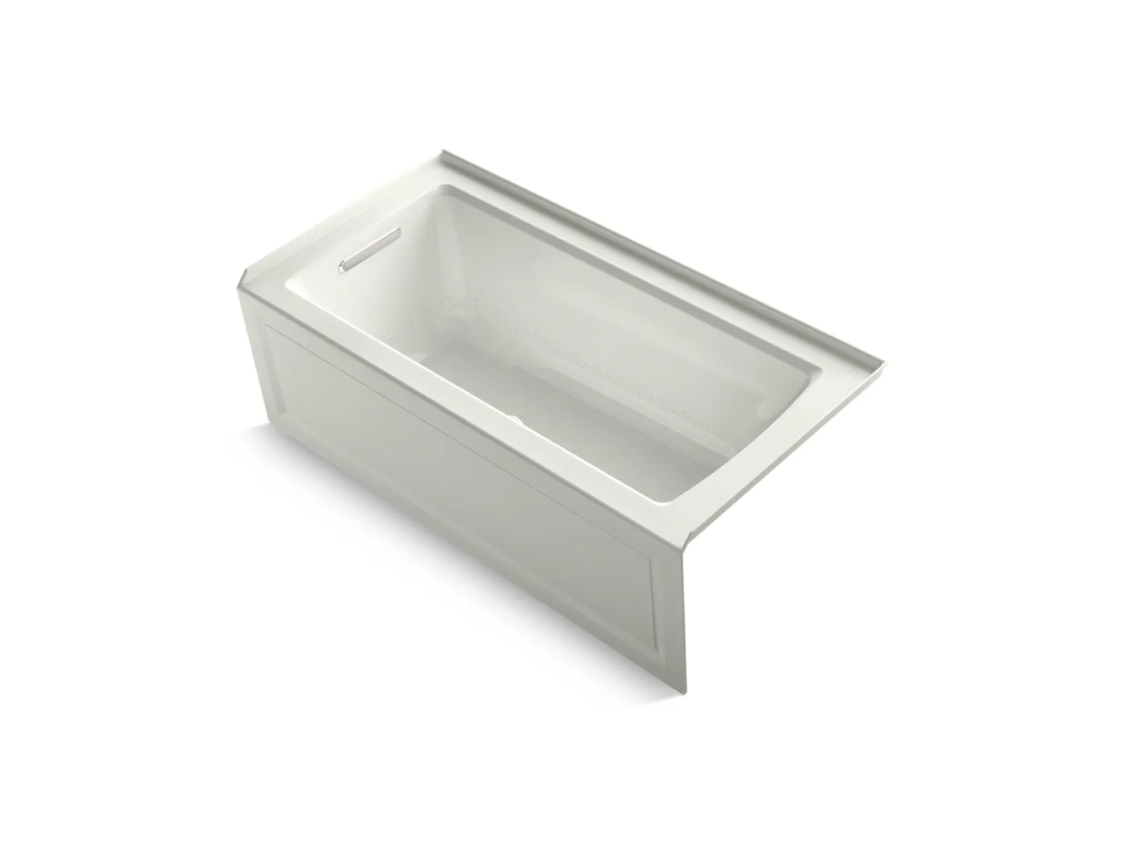 60" x 30" integral apron Heated BubbleMassage™ air bath with Bask® heated surface and left-hand drain^Kohler Discount