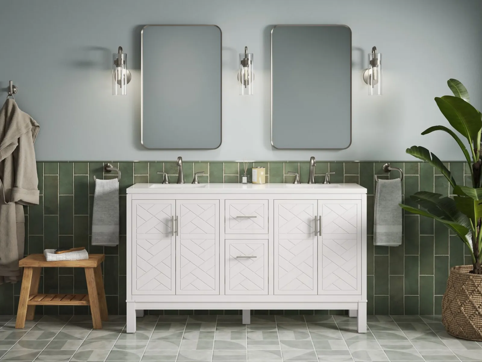 22" x 34" rectangular framed mirror^Kohler Outlet