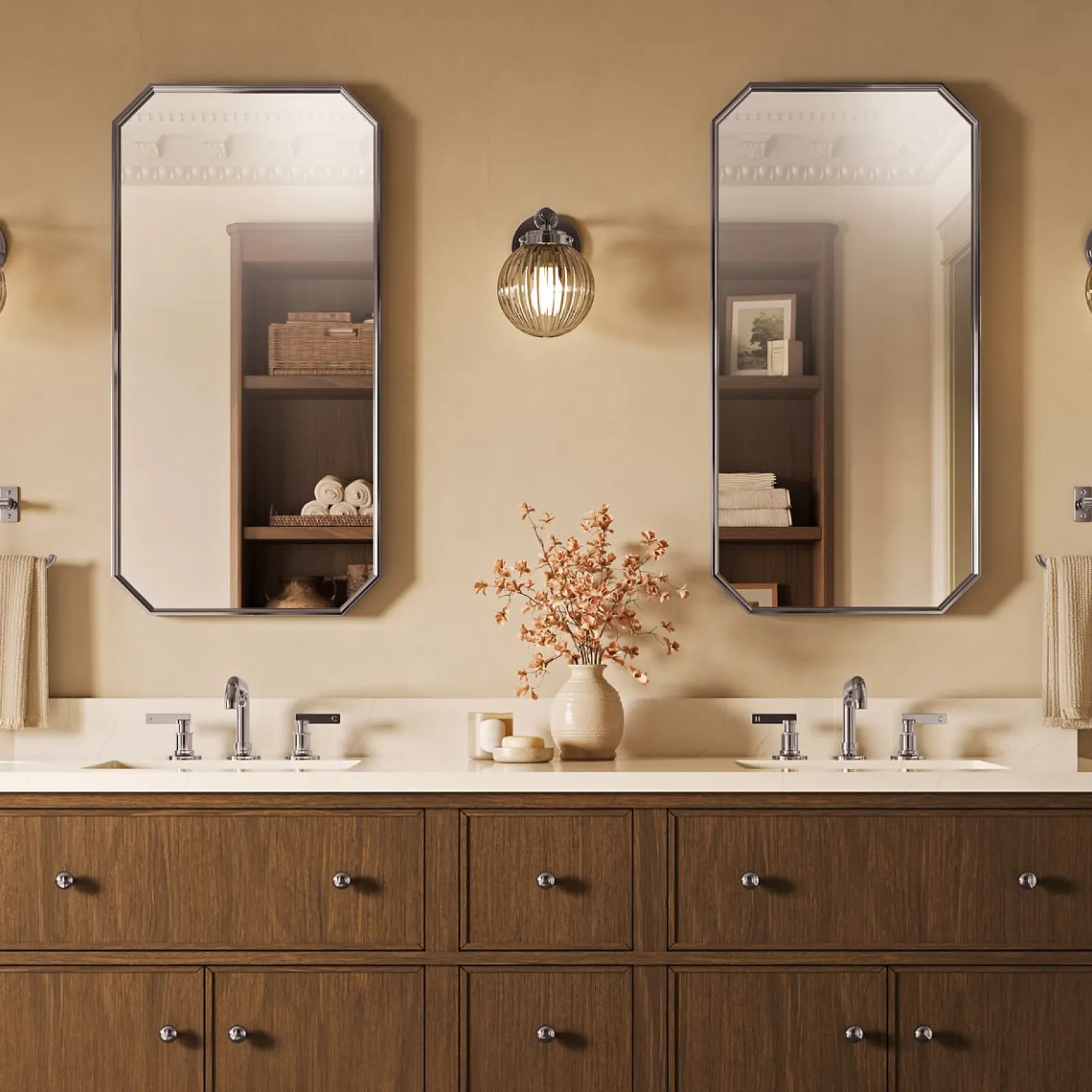 18" x 36" rectangular framed mirror^Kohler Online