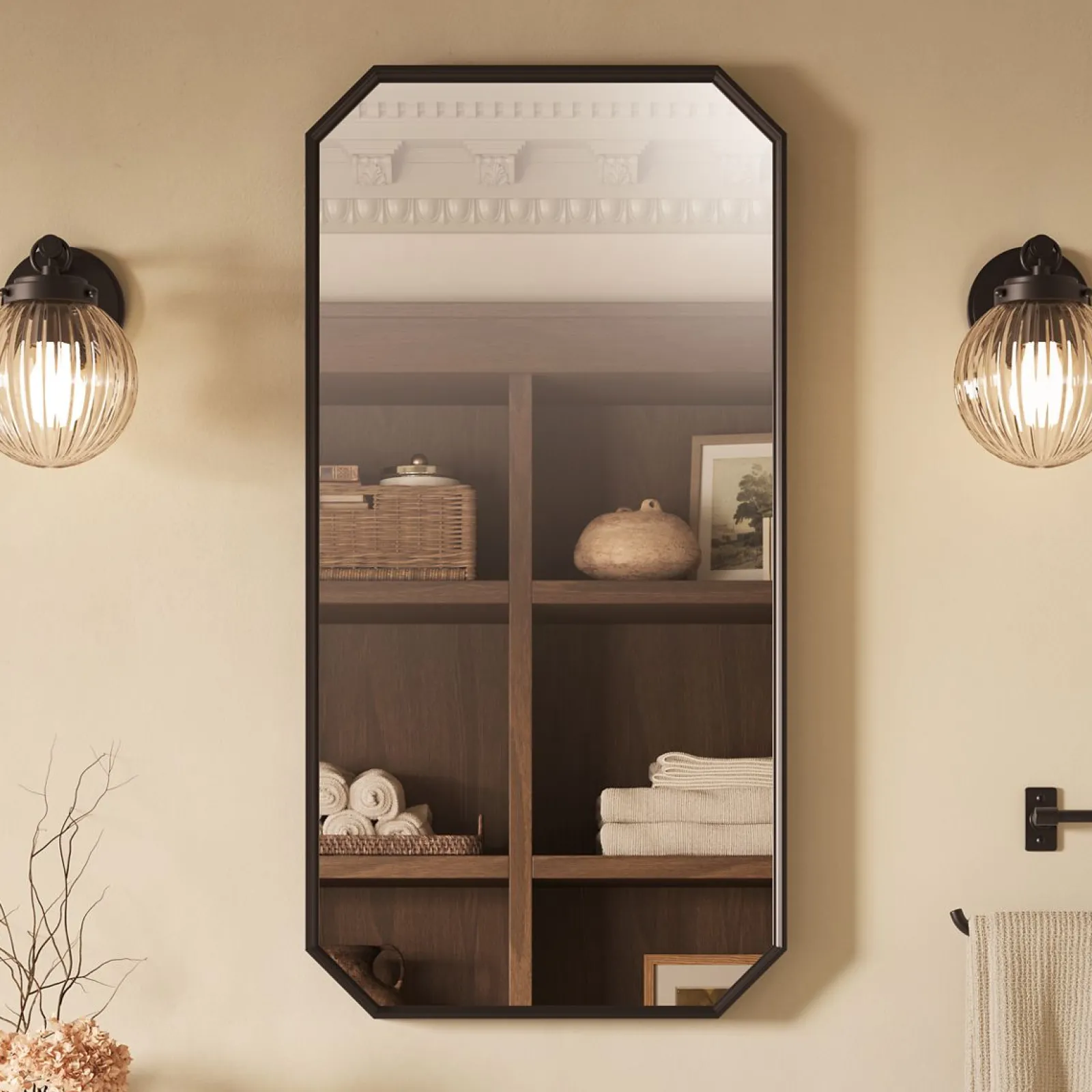 18" x 36" rectangular framed mirror^Kohler Online