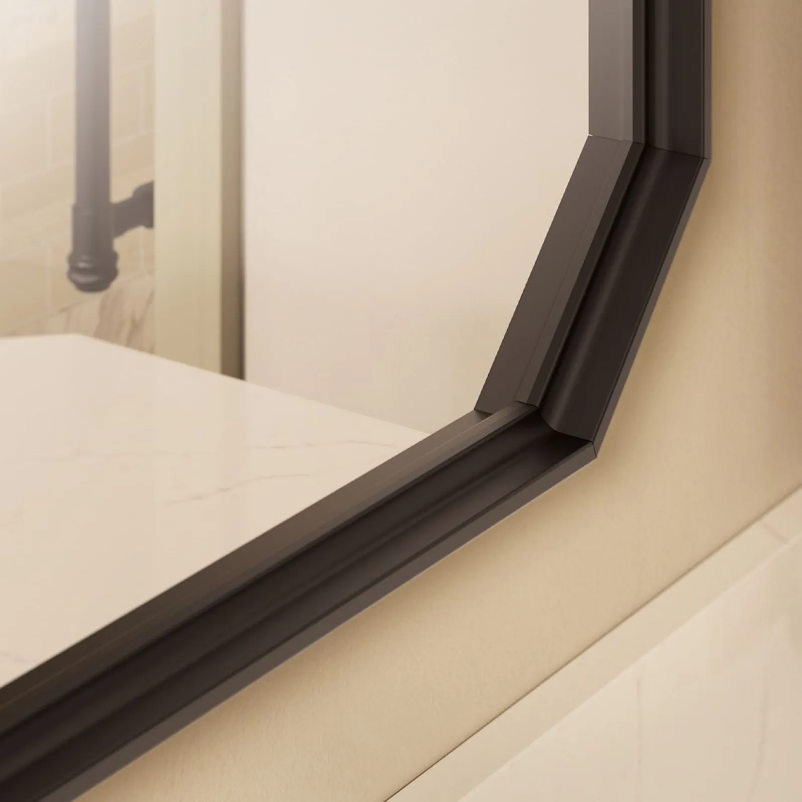 24" x 40" rectangular framed mirror^Kohler