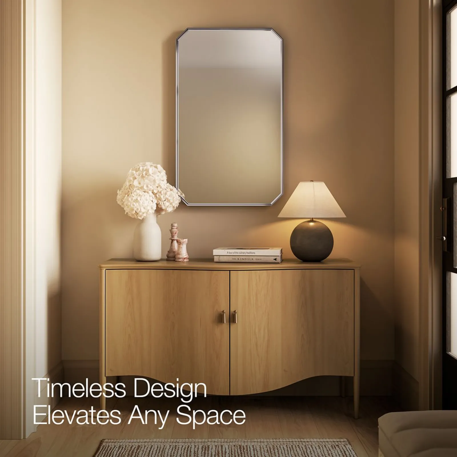 24" x 40" rectangular framed mirror^Kohler