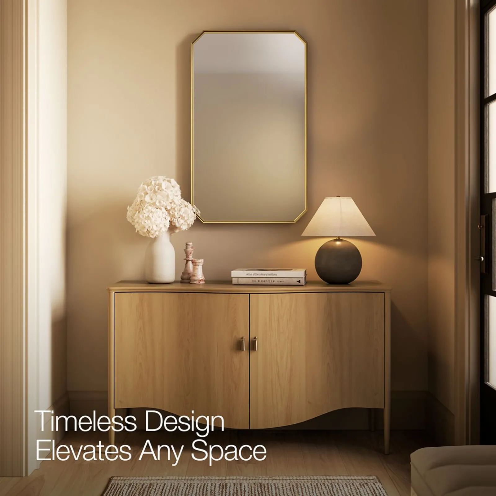 24" x 40" rectangular framed mirror^Kohler